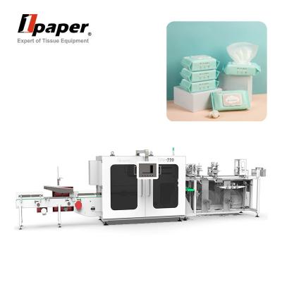 China Air Supply Facial Single Wet Tissue Packing Machine voor snelle verpakking Te koop