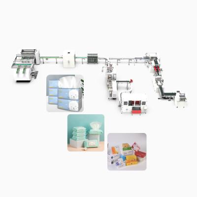 China 4.87KW Motor Power Box Facial Tissue Paper Fold Bundling Packing Package Machine Cartoner for sale