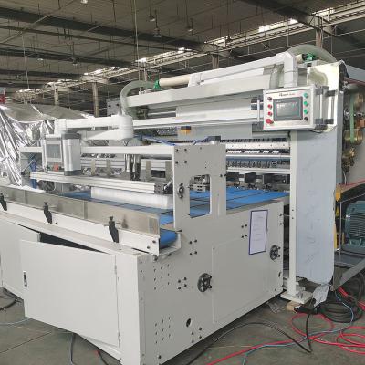 China Compressed Pocket Tissue Embossing Folder Handkerchief Towel Serviette Making Machine for sale