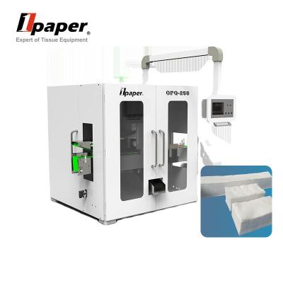 China Toilet Paper Cutting Rewinding Machine for 175-210mm Folded Size Jumbo Roll Tissue Paper for sale