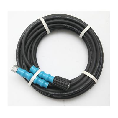 China To use in Hydraulic High Pressure Hose Steel Wire Braid Sprial One Wire / Two Wire / Four Wire Rubber Hose for sale