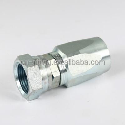 China Reusable Hydraulic Fittings 60Deg Galvanized Female BSP Elbow Cone 45# Carbon Steel Fittings 60Deg for sale