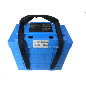 China Home appliances battery 12V 100ah rv battery mobile home caravan charging battery for sale