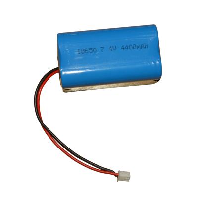 China Energy Storage 18650 Cells 2S2P 7.4v 4400mAH Li Ion Battery Pack for sale