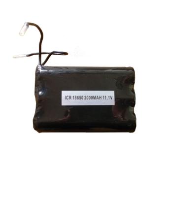 China Rechargeable UPS fan battery ICR 18650 2200mah 11.1v lipo laptop battery for sale