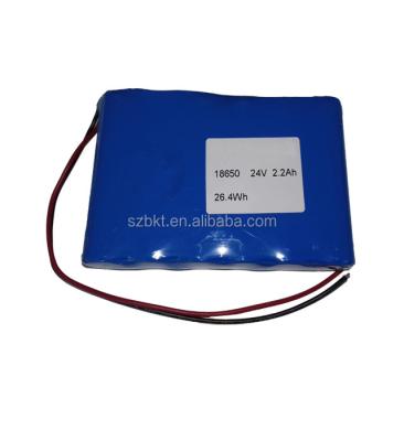 China Energy Storage 10s1p 36v 2500mah Battery Packs 18650 37V Li NMC Battery Pack for sale