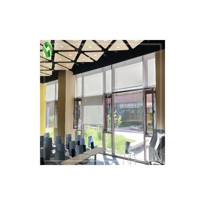 China Manual High Quality Wholesale Custom Cheap Windproof Electric Motorized Roller Shades Sunshade Roller Shades for sale