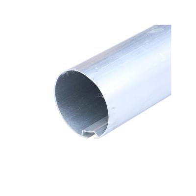 China Factory wholesale price modern aluminum tube slot tube for manual motorized roller shade roller shades slot tube for sale