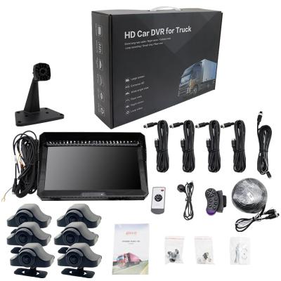 China 11 Inch 720p LCD Monitor 6ch 2*256gb Expansion Car Reverse Ahd Truck Camera Waterproof / Waterproof System for sale