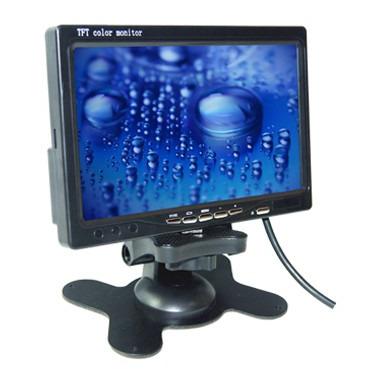 China 7 Inch Split Screen 4 Channel TFT LCD Car Display Headrest Car Monitor 7 Inch TFT LCD Monitor for sale