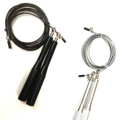 China Bodybuilding Training Fitness Accessories Skipping Rope Aluminum Handle Steel Wire Speed ​​Rope for sale