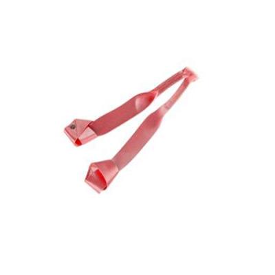 China Non-stretch cotton plastic widened and long solid yoga strap for convenient storage PLYP001 for sale