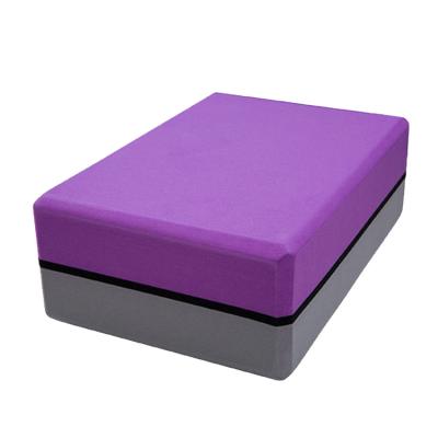 China Body Building Lightweight Comfortable Soft Thick Foam EVA Yoga Block Custom Logo Eco - Friendly for sale