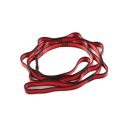 China Gently Workout Perfect Home Yoga Stretching Strap Non-elastic Band For Physical Therapy for sale