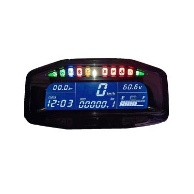 China X8-E Hall Type 48v-96v Rated Digital Programmable Universal Tachometer For Electric Car Tricycle 205mm*103mm*67mm for sale