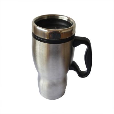 China Stainless Steel Water Cup Customized Logo Cheap Viable With Handle for sale