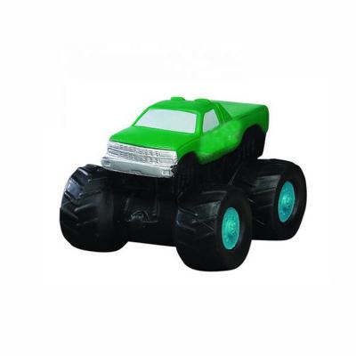 China Toy Monster Truck Shape Stress Plastic Plastic Promotional Ball for sale