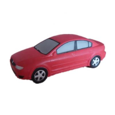 China Promotional Toy Cheap red toy anti-stress car reliever toy; PU Stress Automobile Toy for sale