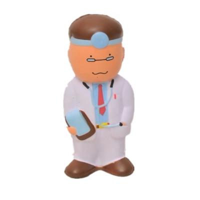 China Promotional Toy PU Foam Man Doctor Shape Stress Toy for sale