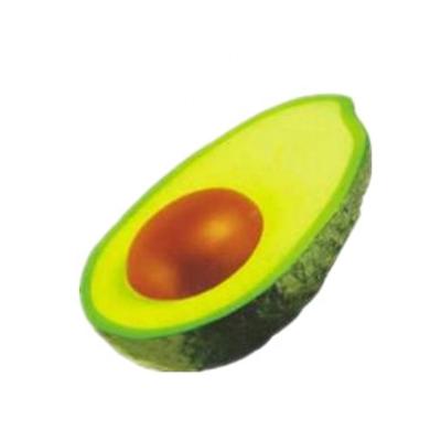 China Soft Toy Hotsale Plastic PU Anti-stress Avocado Soft Toy for sale