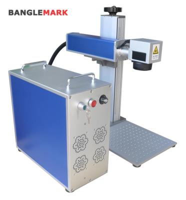 China Laser Marking Wuhan BangleMark 20W Portable Metal and Nonmetal CNC Fiber Laser Marking Machine for sale