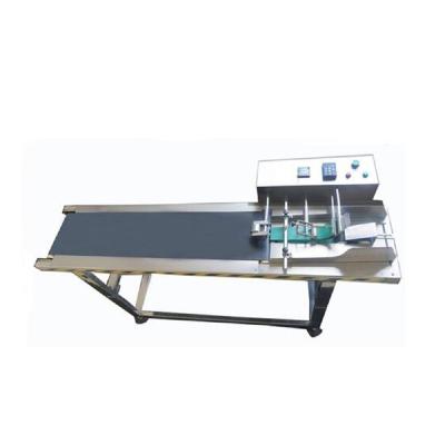 China Plastic Bag Paper Card Paging Machine Conveyor Belt Heat Resistant Paging Labels Paging Machine With Feeder for sale