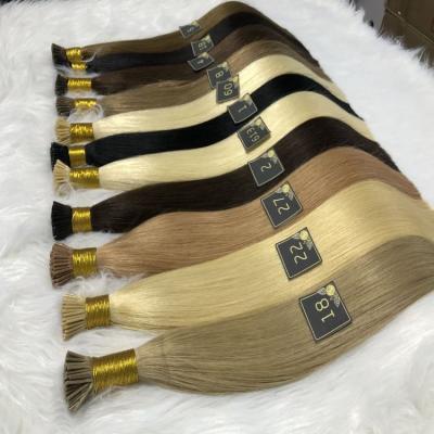 China Wholesale Afro Kinky Curly Brazilian Curly Straight Hair Extensions Itip Tip i Curl Raw Virgin Hair for sale