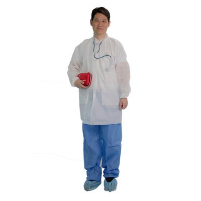 China High Quality Anti-Static Lab Coats Women Doctors Men Unisex Lab Jacket Gown for sale