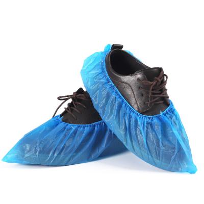 China PP Wholesale Disposable Non-Slip PE Shoe Covers for sale