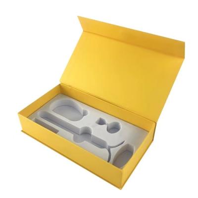 China Recycled Electric Facial Packaging Box Instrument Beauty Materials Customization Gold Eye Stick Cardboard Packaging Box for sale