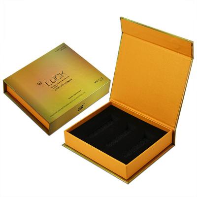 China Recycled Materials Custom Printed Luxury Paper Cardboard Paper Gift Packaging Laser Folding Magnetic Gift Boxes Wholesale Box With EVA Inner Tray for sale