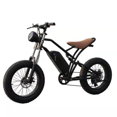 China aluminum alloy 20 inch china e bike electric bikes 48v 500w 750w for sale fat tire e bike for sale