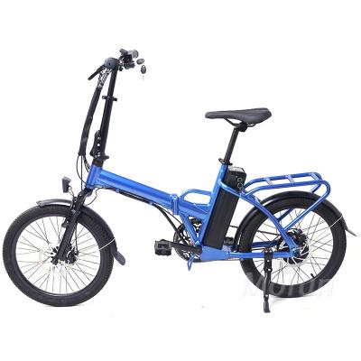 China Aluminum alloy 250w mini electric bike folding ebike 20 inch cheap city e-bike for sale