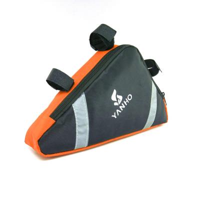 China 2021 Polyester Frame Beam Bag. Bicycle triangle. Bicycle saddle bag. Mountain biking kit. for sale