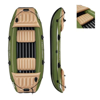 China Durable 65008 Water Sports Entertainment Rowing Canoe Fishing Boat Inflatable Raft for sale