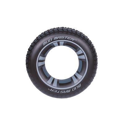 China Swimming Products 36016 Summer Beach Tire Design Outdoor Swim Pool Swimming Ring Adult for sale