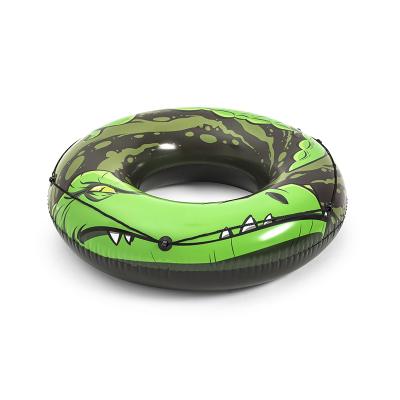 China Cool Products 36108 Alligator Design River Pool Swim Swim Tube Swimming Ring For Kids for sale