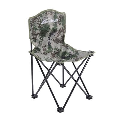 China Quick Folding And Easy Carry Whotman Camouflage Decorative Pattern Folding Fishing Small Camping Chair for sale