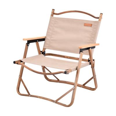 China Whotman 72268 Wood Grain Kermit Lightweight Folding Camping Chair for sale