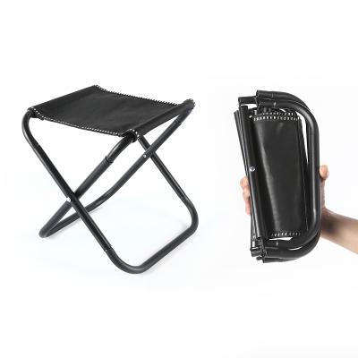 China Fishing Camping Chair Convenient Outdoor Portable Stainless Aluminum Folding Stool for sale