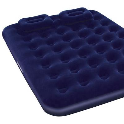 China Advertising Bestway Factory Price Air Bed Easy To Carry Air Mattress With Double Pillow And Air Pump for sale