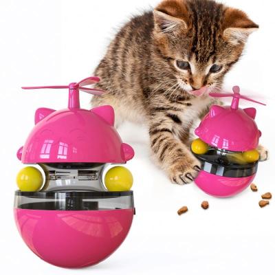 China 2022 Viable Cat Turntable Tumbler Pet Supplies Leaking Cat Self-Healing Artifact Funny Stick Toy for sale