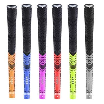 China Golf Club Grip OEM Standard Multi Rubber Compound Rubber Grip Standard Mid Size Rubber Non-Slip Grips for sale