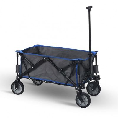 China Customized modern portable folding outdoor cart sturdy steel beach camping cart cart for sale