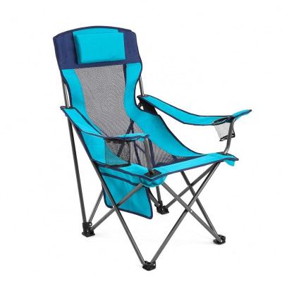 China Modern Hot Sale Beach Folding Collapsible Camping Chair With Cup Holder For Picnic for sale