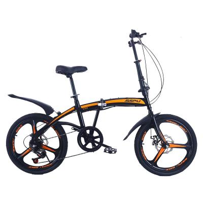 China Cheap Aluminum Alloy 20 Inch 7 Speed ​​Folding Bicycle WithDisc Brake Folding Bike City Road Bike Mountain Bike for sale