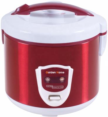 China Hotel 1.8L 700W Luxury Automatic Rice Cooker Stainless Steel Colorful Body for sale