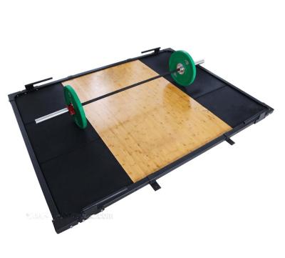 China Fitness Weightlifting Training Type Weightlifting Fitness Equipment Custom Gymnasium Training Platform for sale