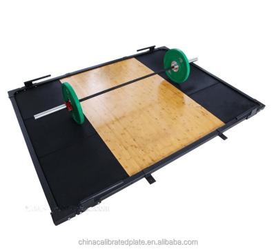 China Fitness Weightlifting Training Platform 50mm Weight Lifting Durable Elevated Fitness Weight Lift Training Platform for sale