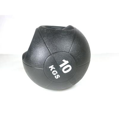 China Complete Fitness Exercises Complete Fitness Exercises PVC Power Training Medicine Ball With Handle for sale